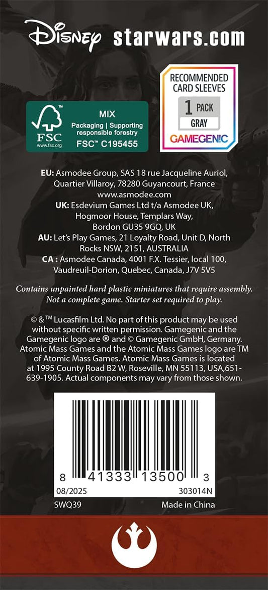 Star Wars: Legion - Cassian Andor, Jyn Erso, & K-2SO