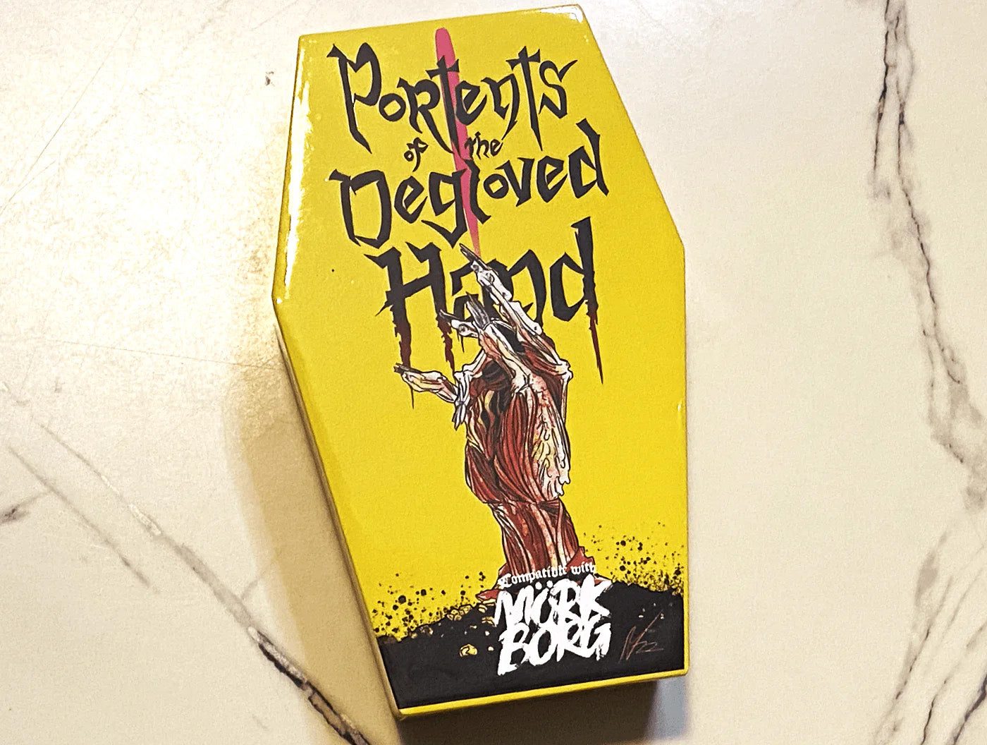 Portents of the Degloved Hand (Mork Borg Supplement)