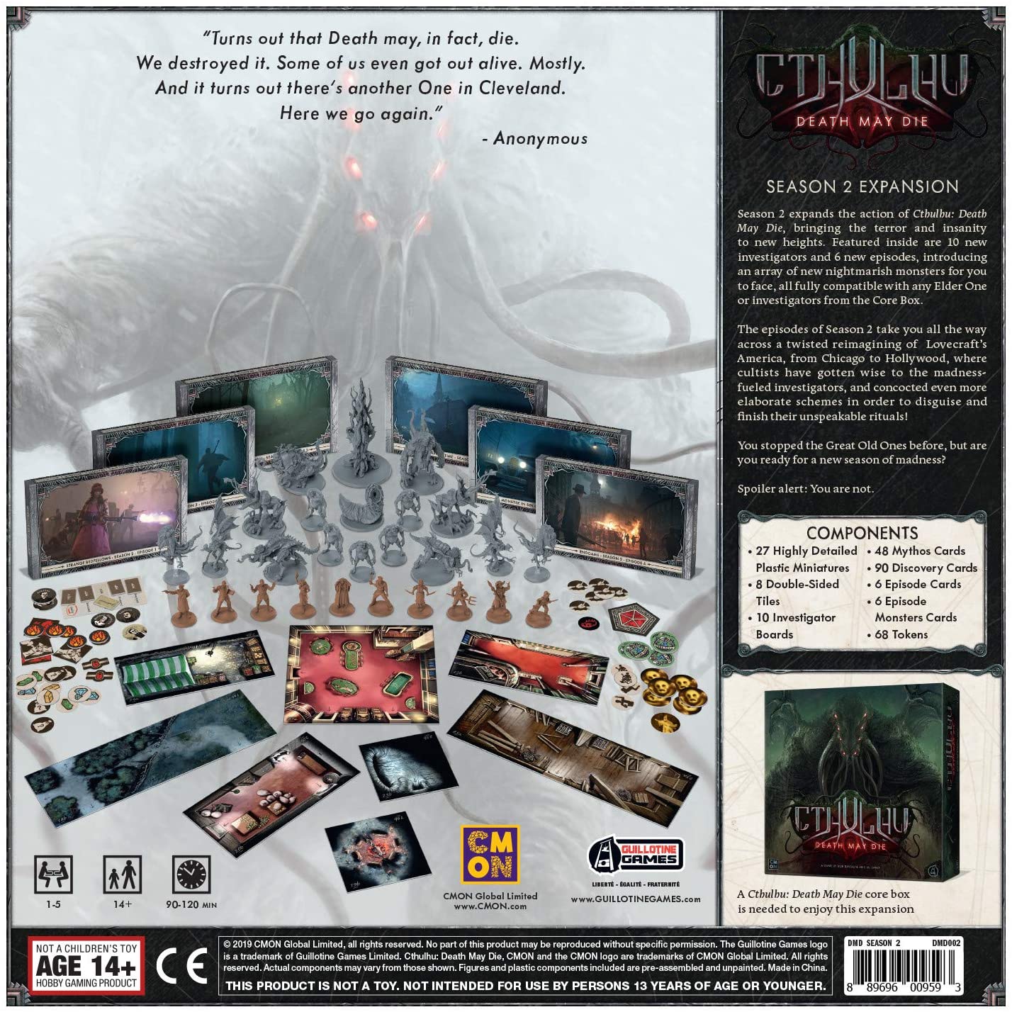 Cthulhu Death May Die: Season 2