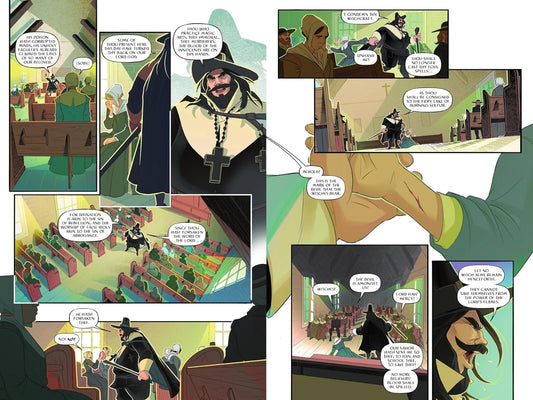 Speak of the Devil: A Witchy Graphic Novel (An Over My Dead Body Book, 2 Hardcover)