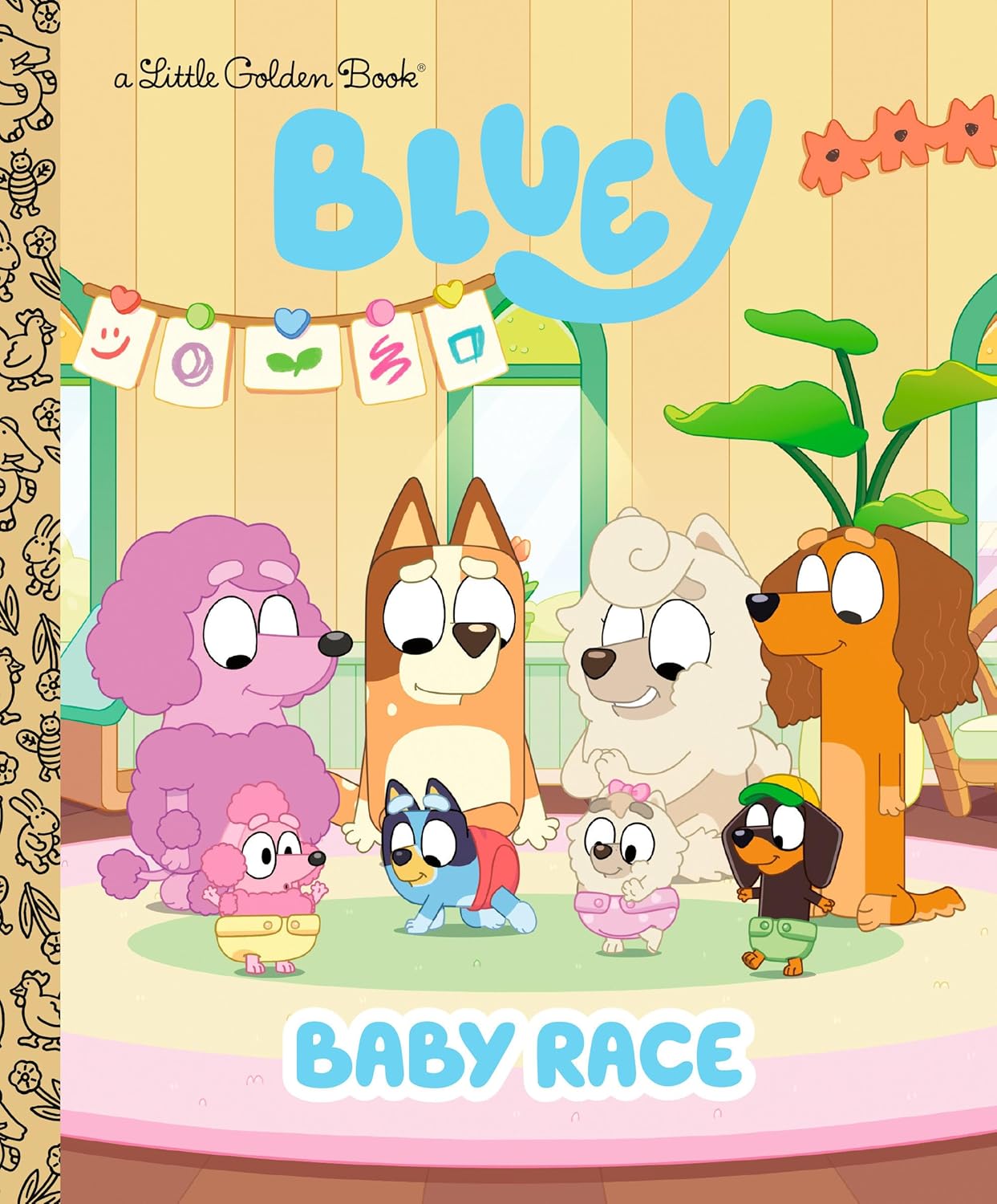 Baby Race (Bluey) (Little Golden Book)
