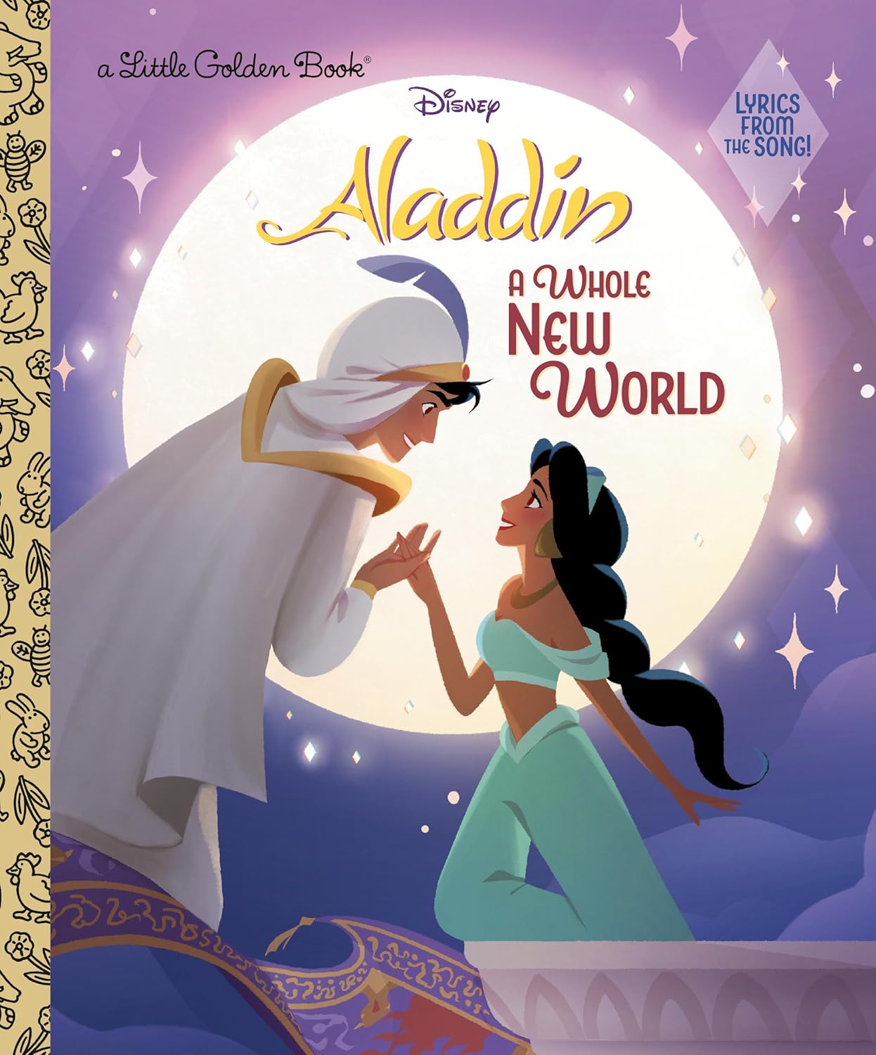 A Whole New World (Disney Aladdin) (Little Golden Book)