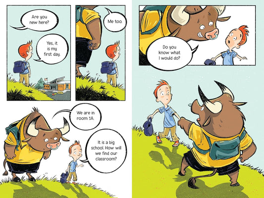 Wait a Minotaur (I Like to Read Comics)