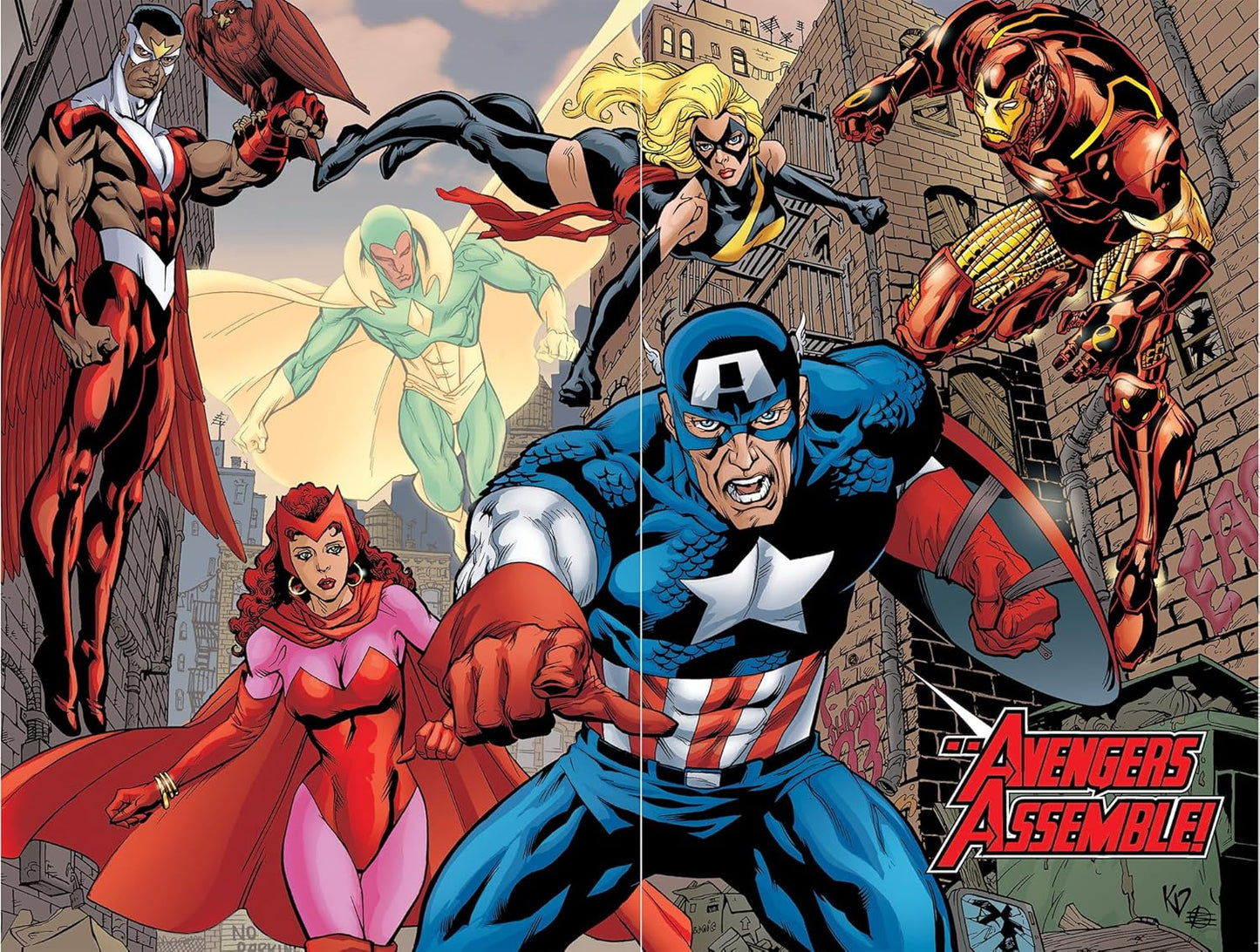 Avengers By Johns & Coipel Omnibus David Finch Cover (Hardcover)