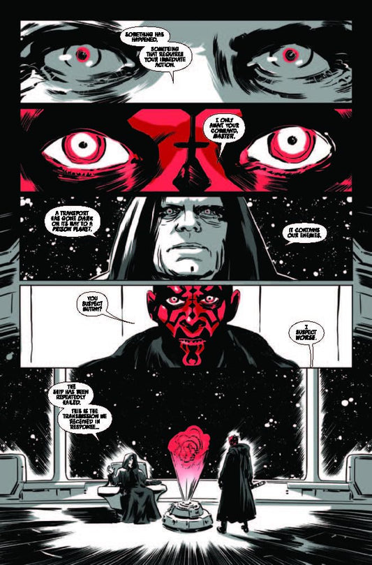 Star Wars: Darth Maul - Black, White & Red