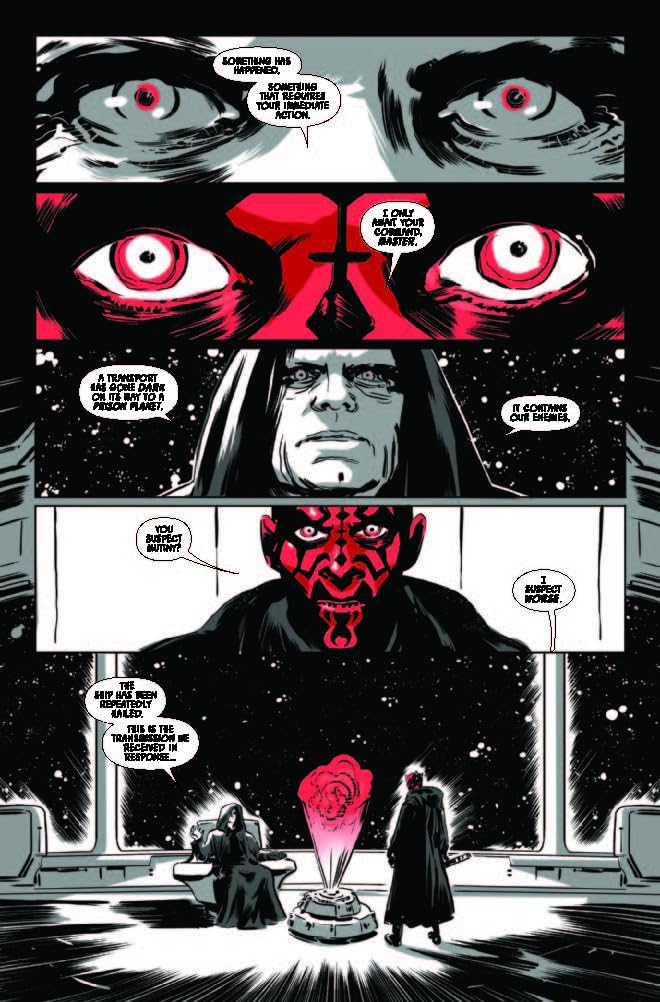 Star Wars: Darth Maul - Black, White & Red
