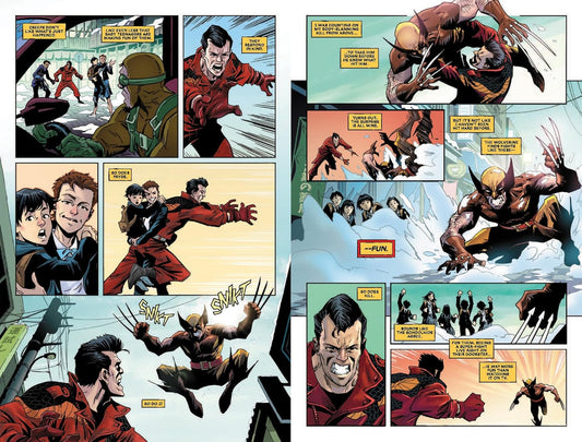 Wolverine and Kitty Pryde