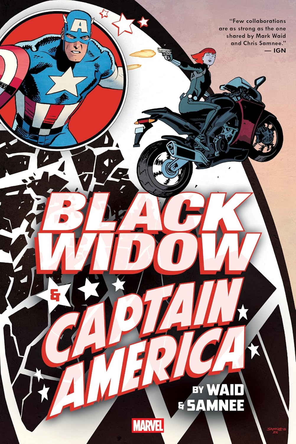 Black Widow & Captain America By Waid & Samnee Omnibus (Hardcover)