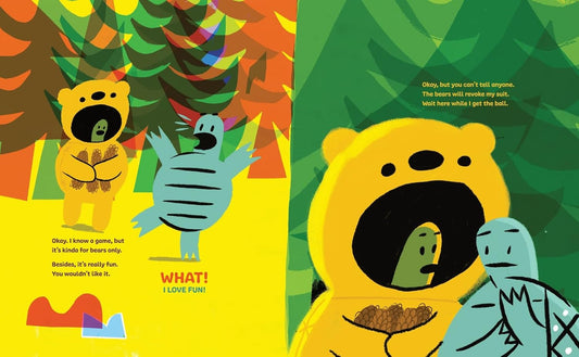 Bearsuit Turtle Plays a Game: A Picture Book (Hardcover)
