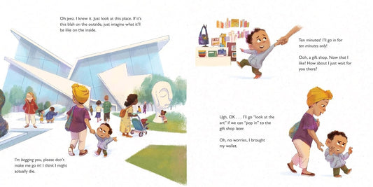 But Art Is Awful!: A Picture Book (Hardcover)