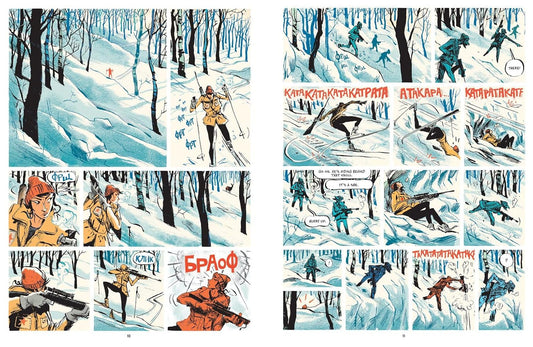 Soviet Land: A Tragicomic Thriller Graphic Novel (Hardcover)