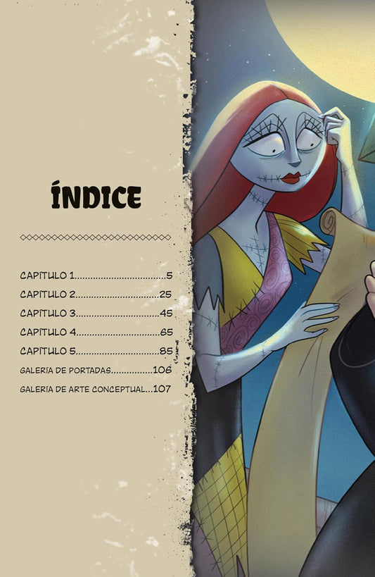 Disney Manga: El Extraño Mundo de Jack de Tim Burton: Espejo de Luna (Español)