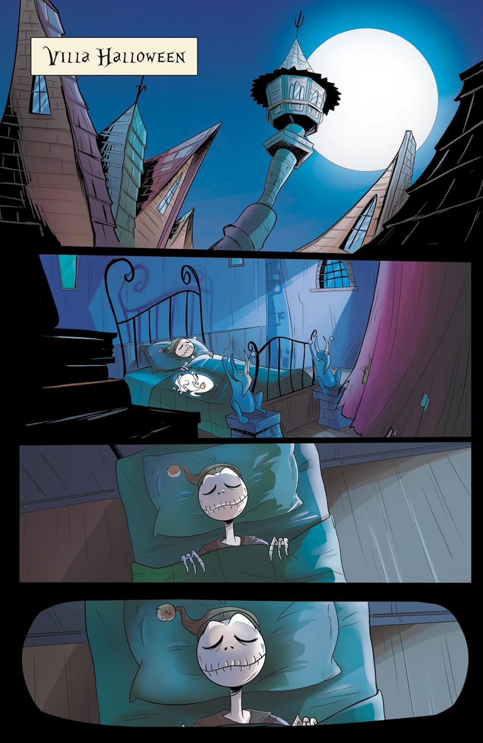 Disney Manga: El Extraño Mundo de Jack de Tim Burton: Espejo de Luna (Español)