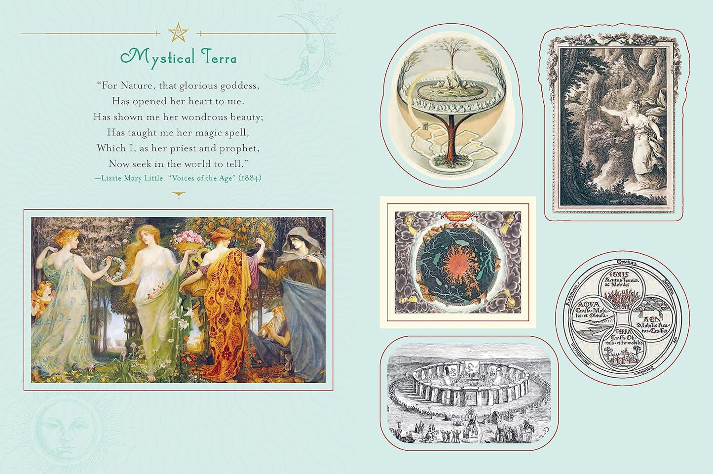 Wicca Sticker Book: More than 400 Magickal & Mystical Stickers