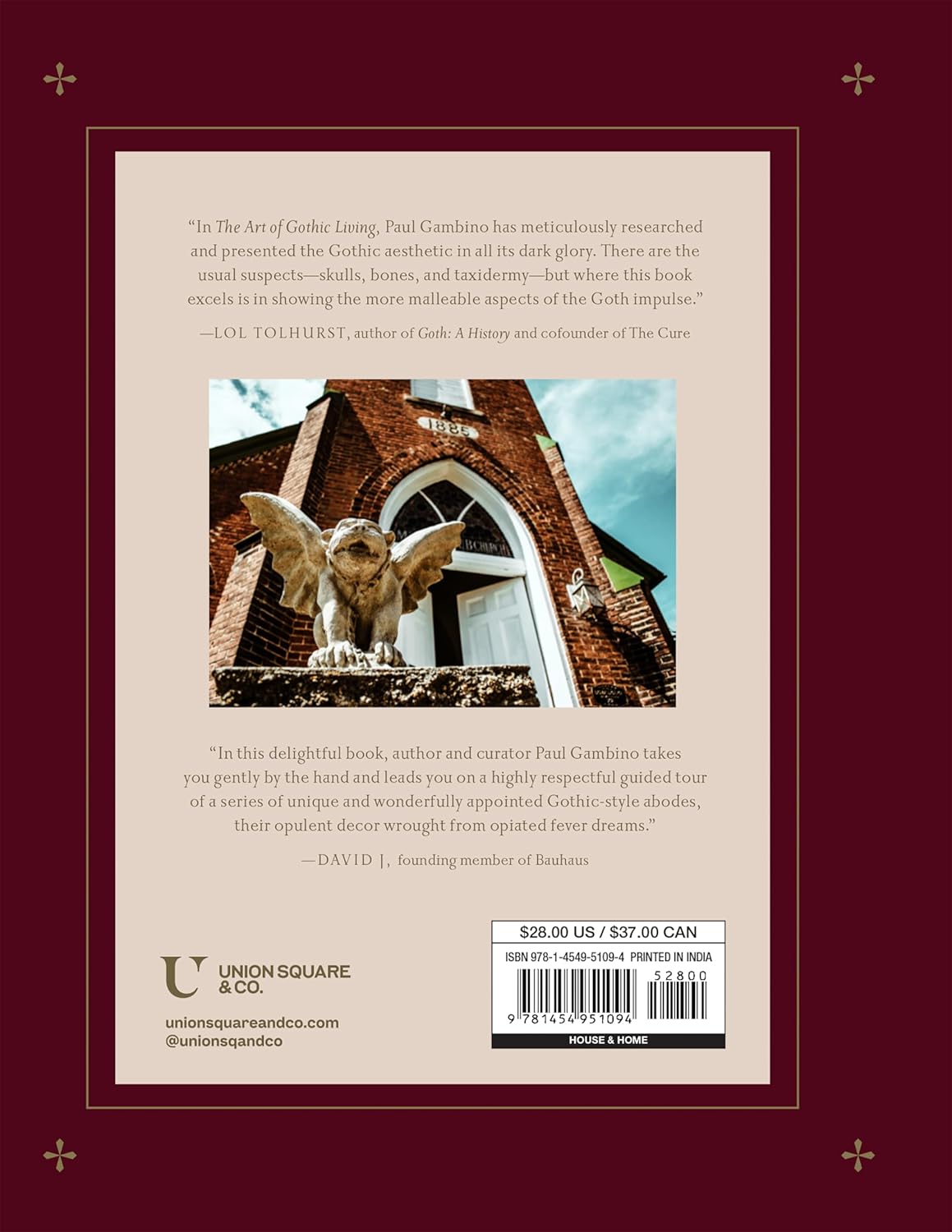 The Art of Gothic Living: Dark Decor for the Modern Macabre (Hardcover)
