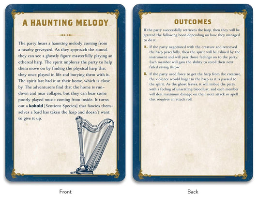 The Düngeonmeister Deck of Side Quests