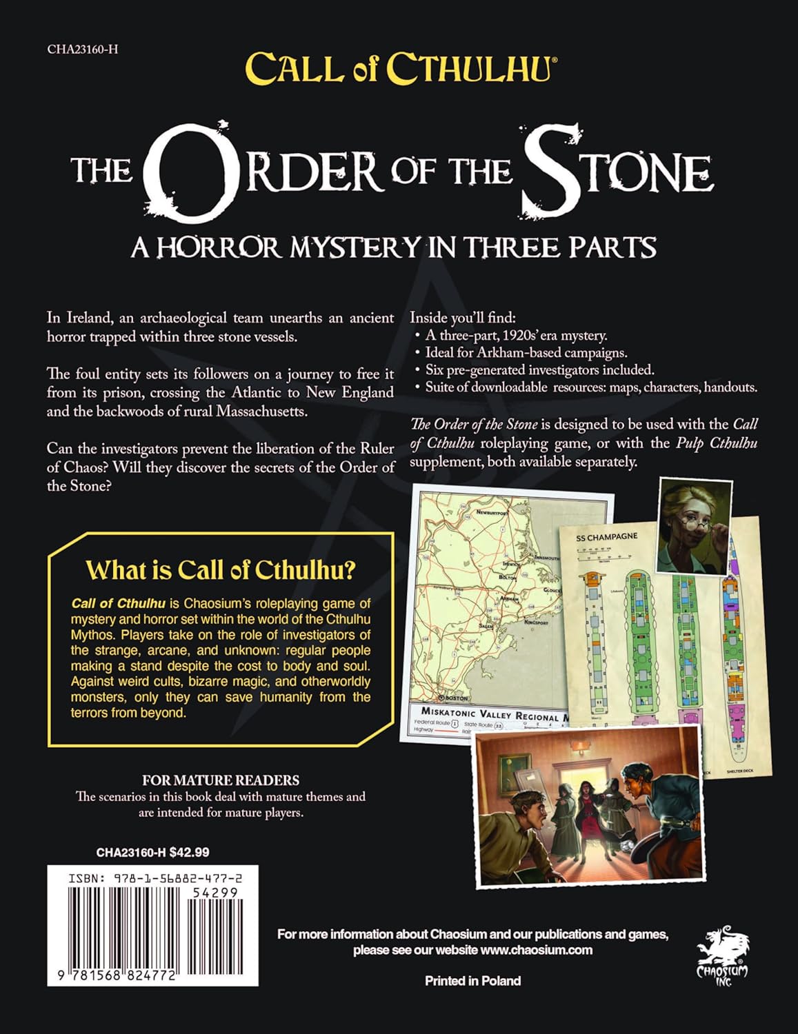 Call of Cthulhu: Order of the Stone