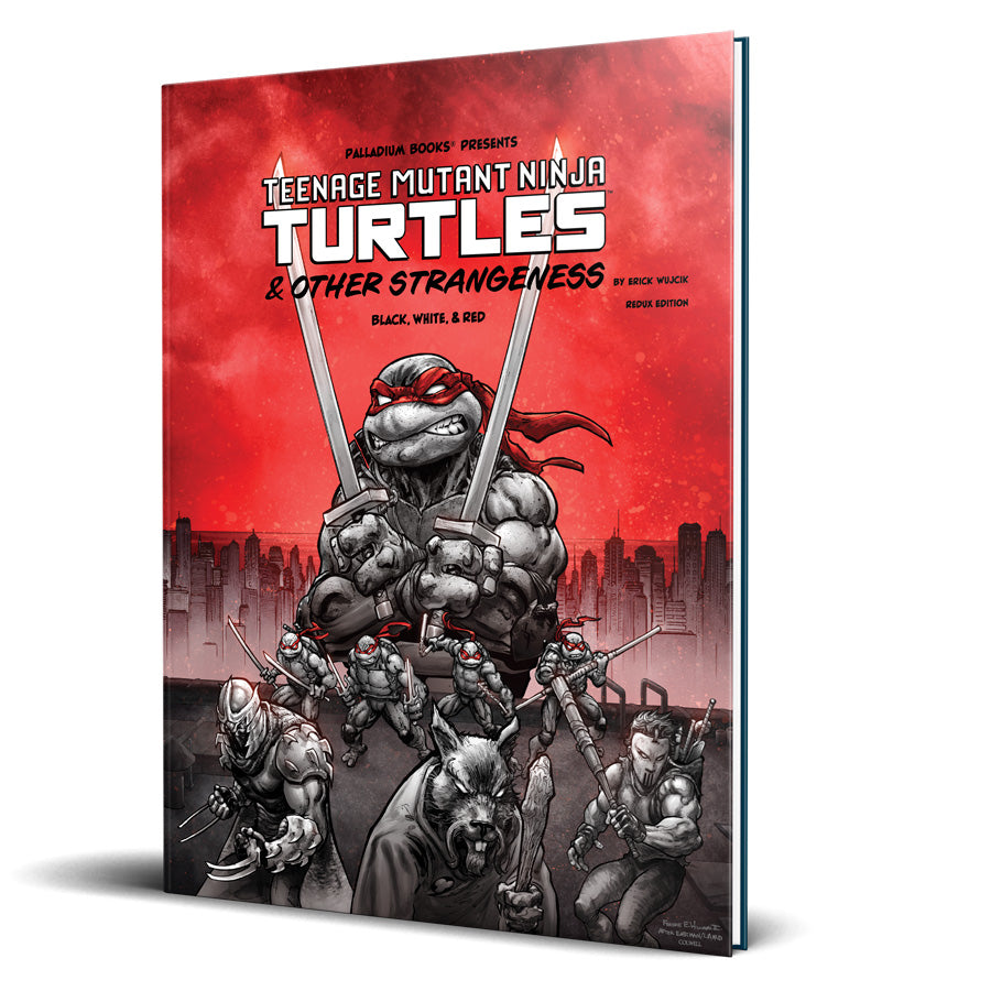 Teenage Mutant Ninja Turtles & Other Strangeness Redux Edition - Black, White, & Red
