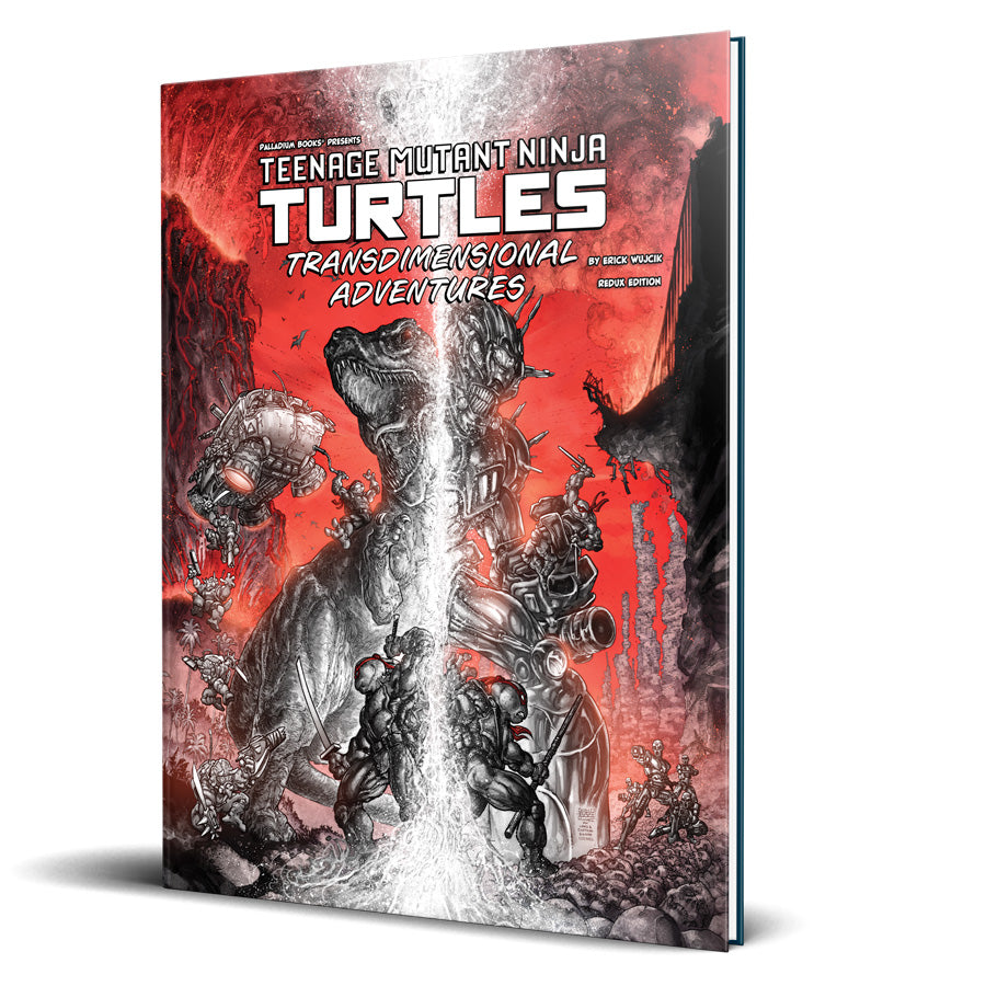 Teenage Mutant Ninja Turtles Transdimensional Adventures Redux Edition – Black White & Red