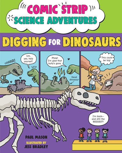 Comic Strip Science Adventures: Digging for Dinosaurs