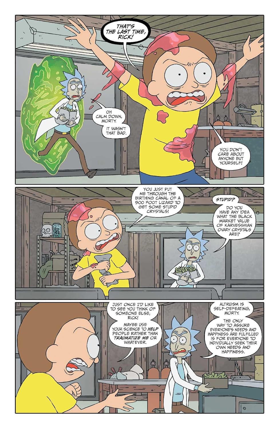 Rick and Morty 10th Anniversary Omnibus Vol. 2 (Hardcover)