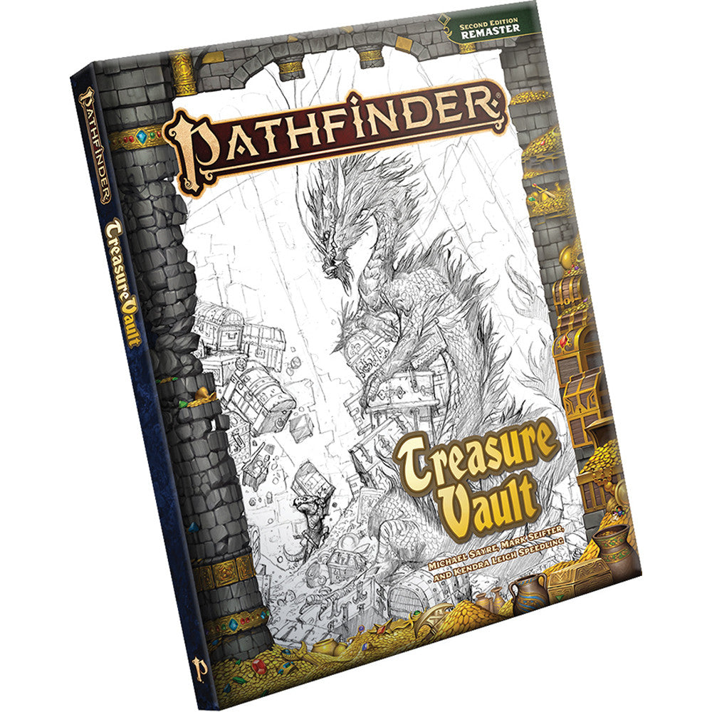 Pathfinder 2E RPG: Treasure Vault Remastered (Sketch Cover)