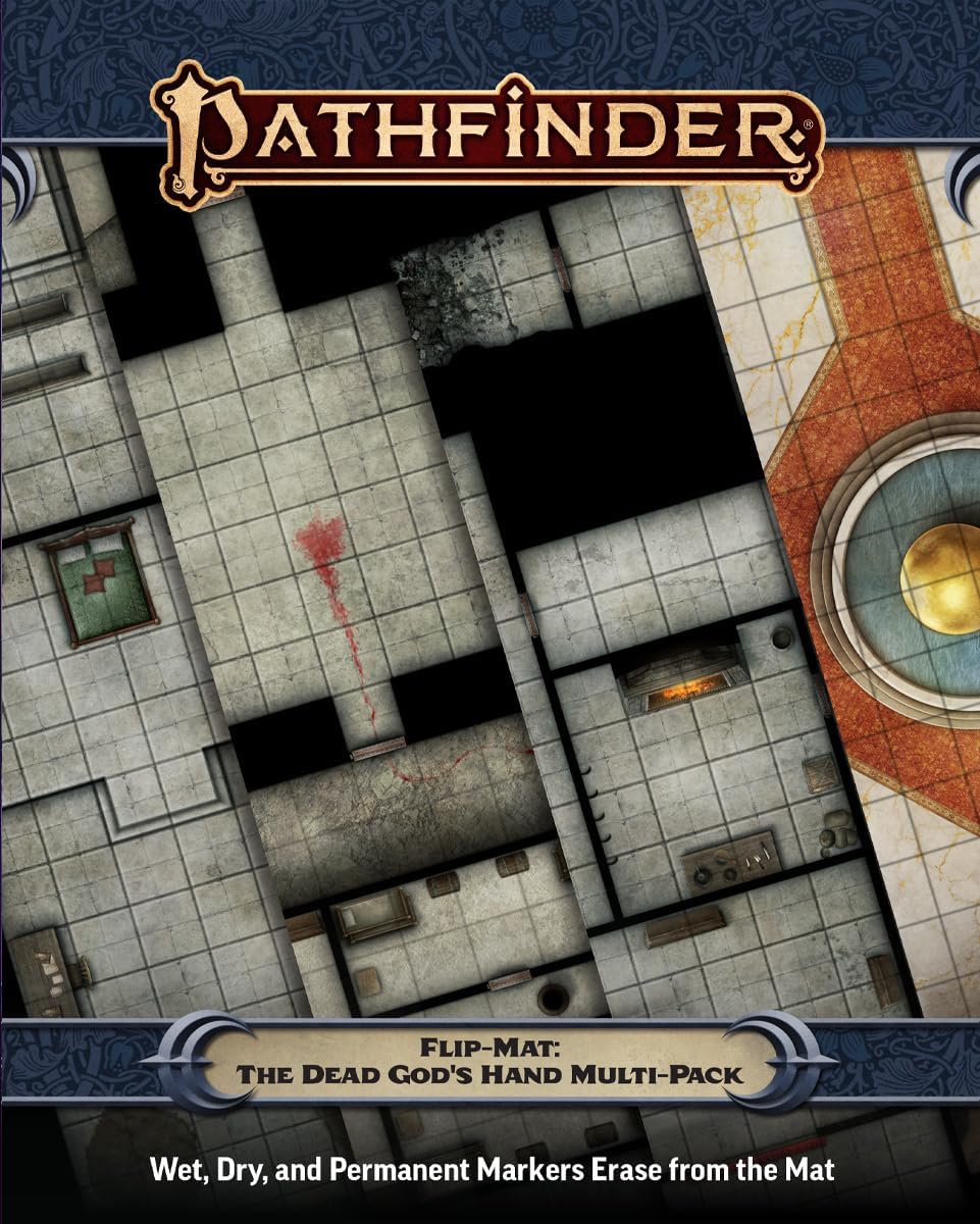 Pathfinder RPG: Flip-Mat- The Dead God's Hand Multi-Pack