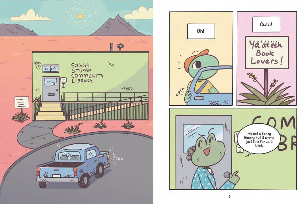 The Froggy Library (Hardcover)