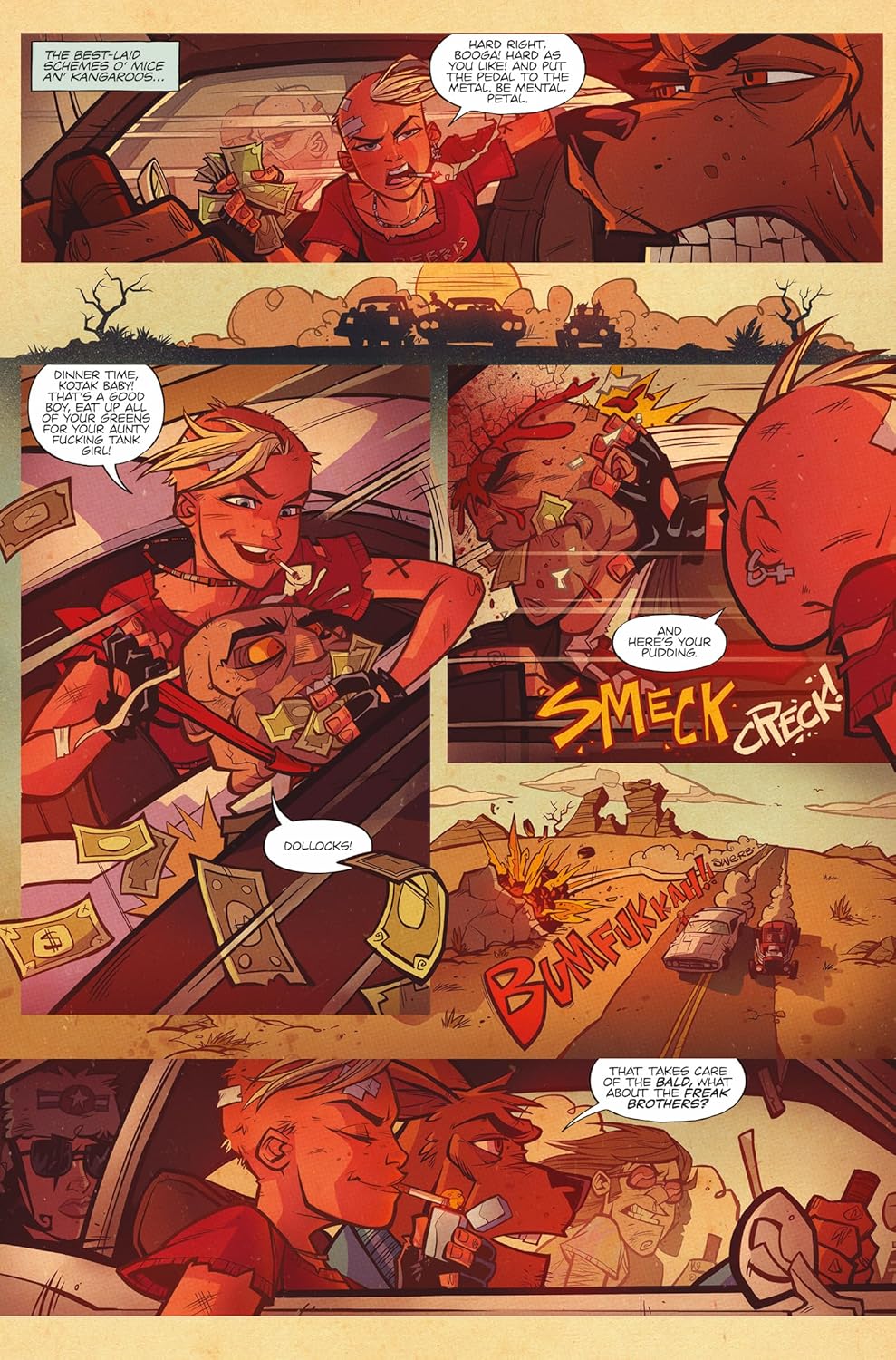 Tank Girl: Unclenched Slipcase Set