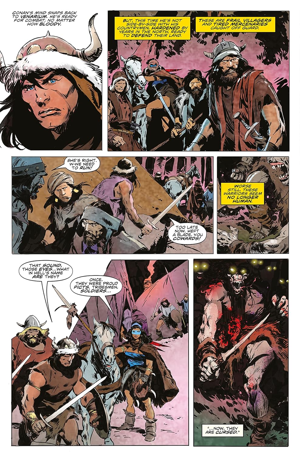Conan the Barbarian Vol. 1: Bound In Black Stone Deluxe Edition (Hardcover)