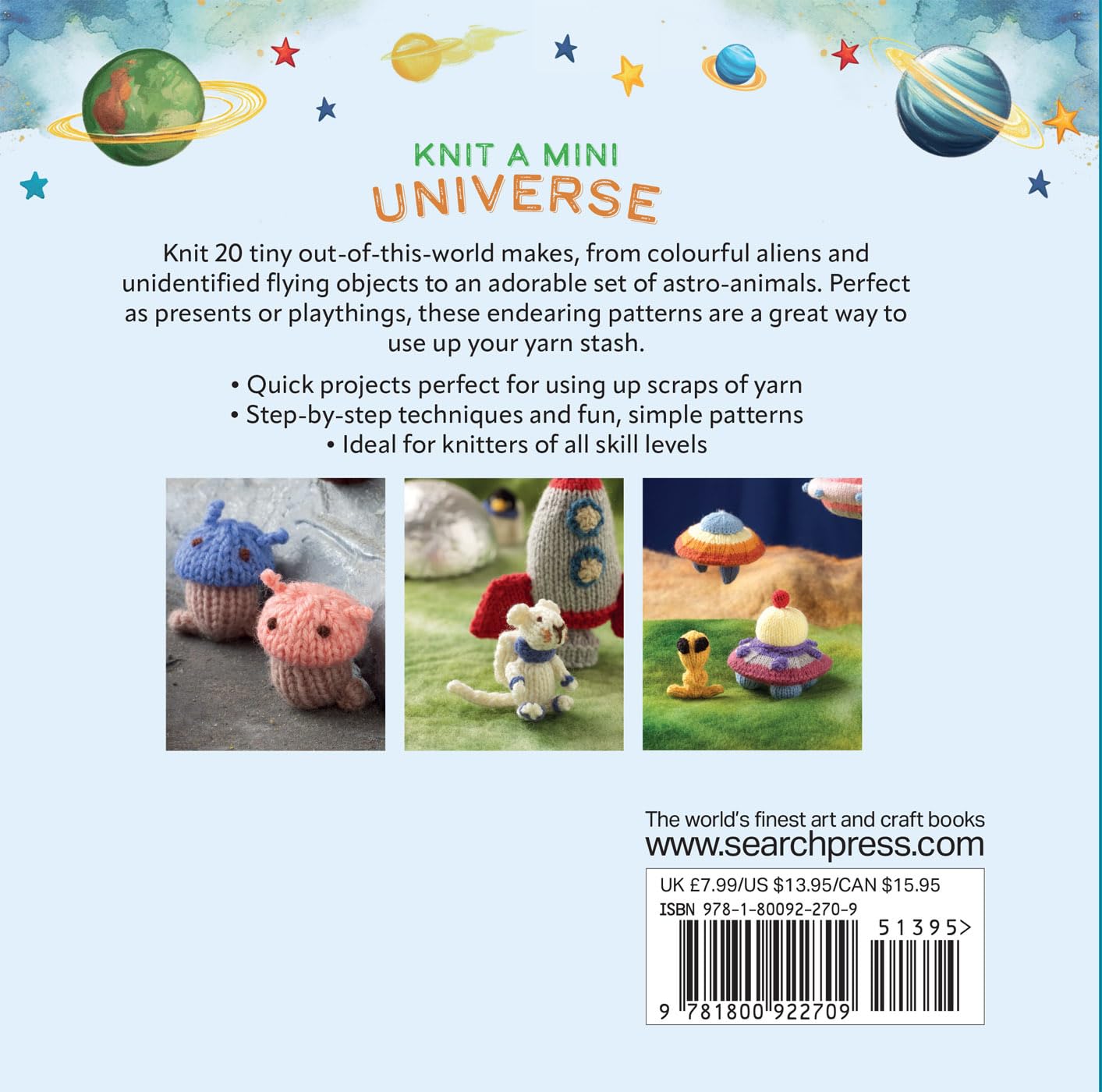 Knit a Mini Universe: 20 tiny cosmic creatures to knit