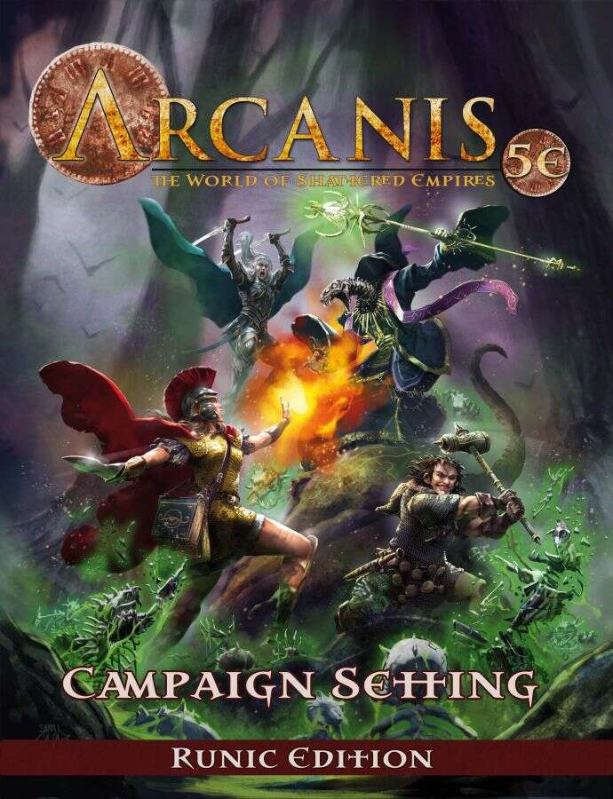 Arcanis: The World of Shattered Empires - Campaign Setting (5e Compatible)