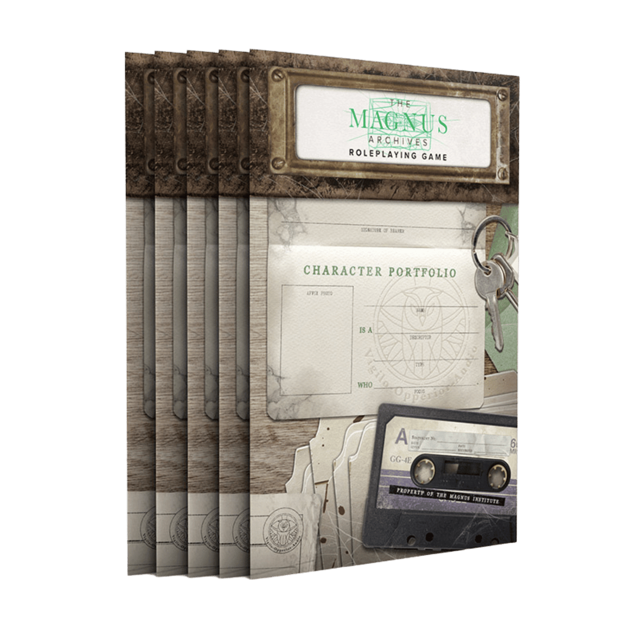 The Magnus Archives RPG: Character Portfolio (5-Pack)