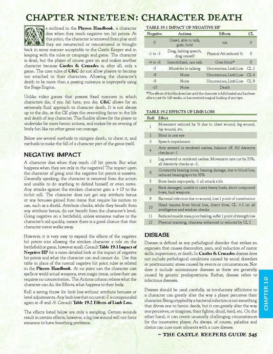 Castles & Crusades: Castle Keepers Guide