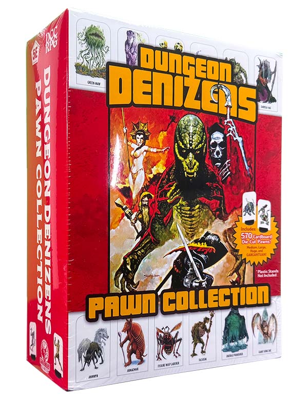Dungeon Denizens Cardstock Pawns
