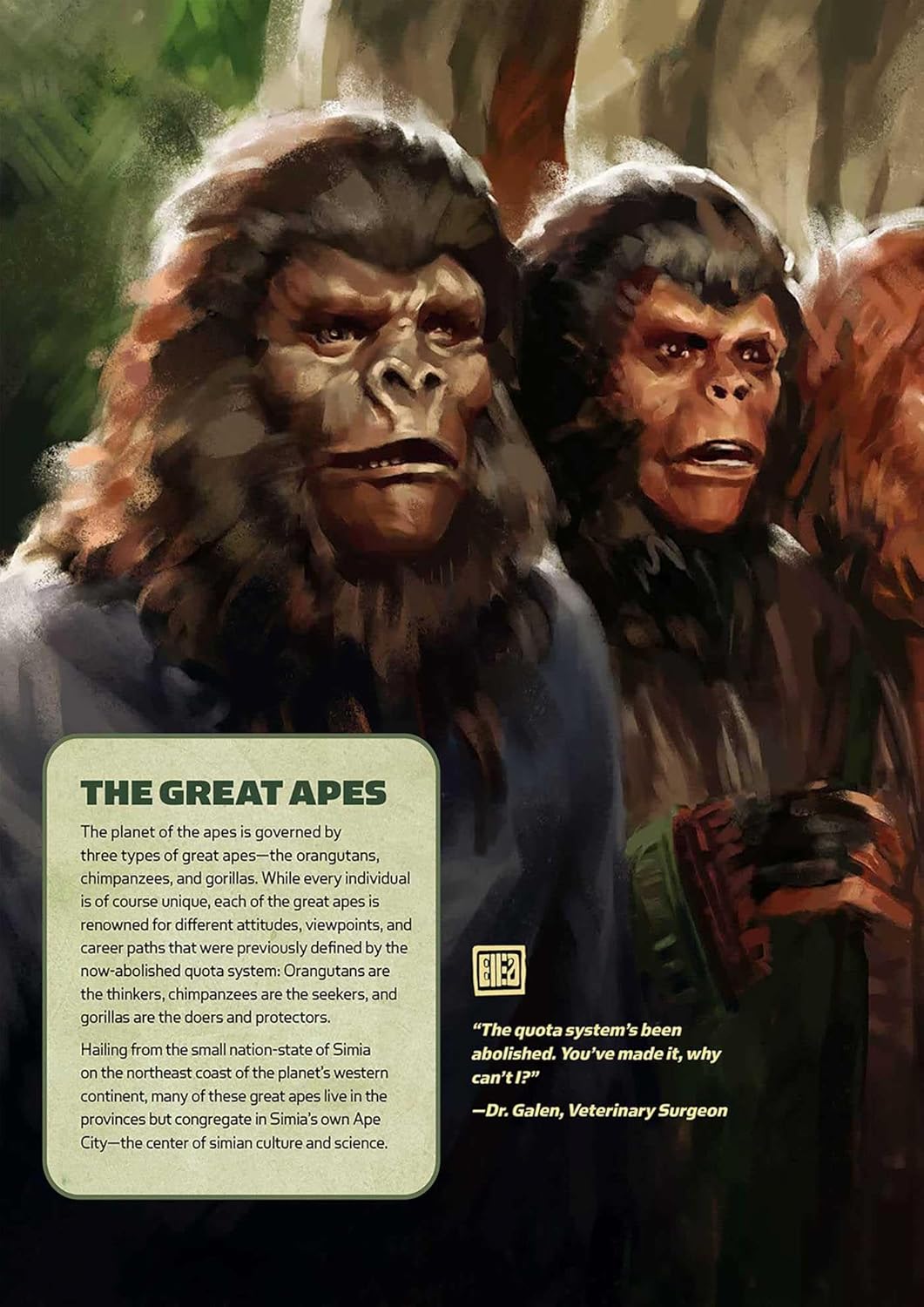 The Planet of the Apes RPG: Core Rulebook