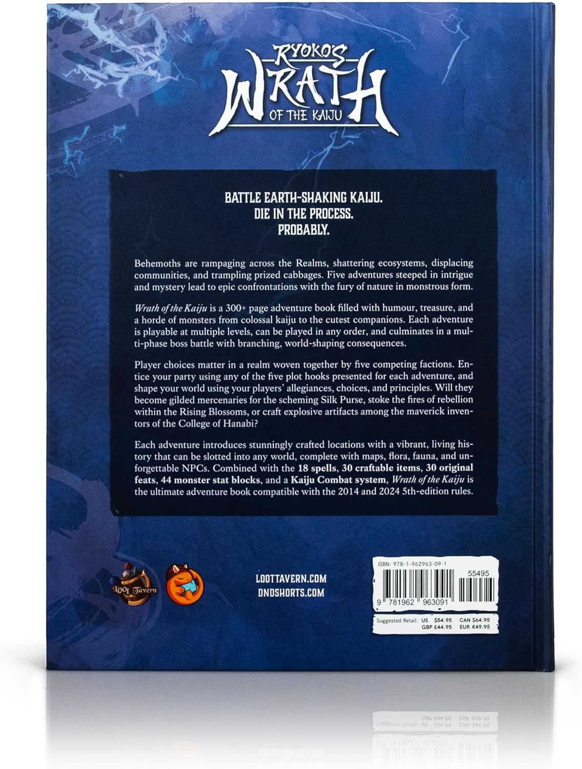 Ryoko's Guide To The Yokai Realms: Wrath Of The Kaiju (5e compatible)