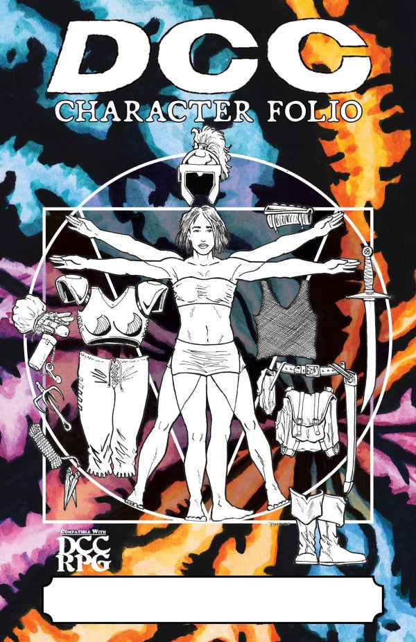 Dungeon Crawl Classics: Digest Sized Character Folio