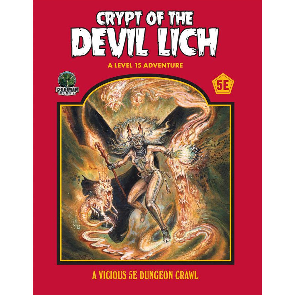 Crypt of the Devil Lich (D&D 5E Compatible) (Softcover)