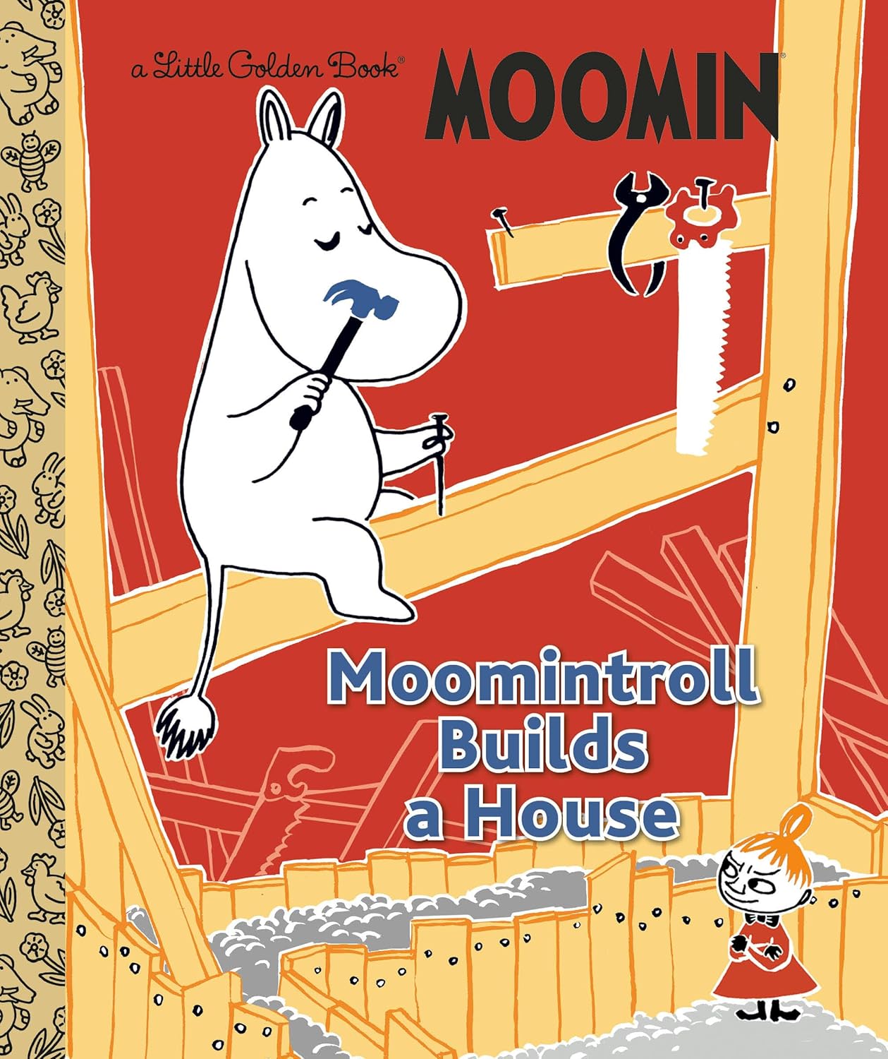 Moomintroll Builds a House (Moomin) (Little Golden Book)
