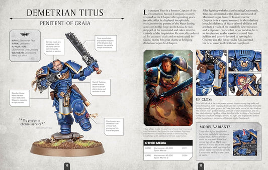 Warhammer 40,000 Character Encyclopedia (Hardcover)