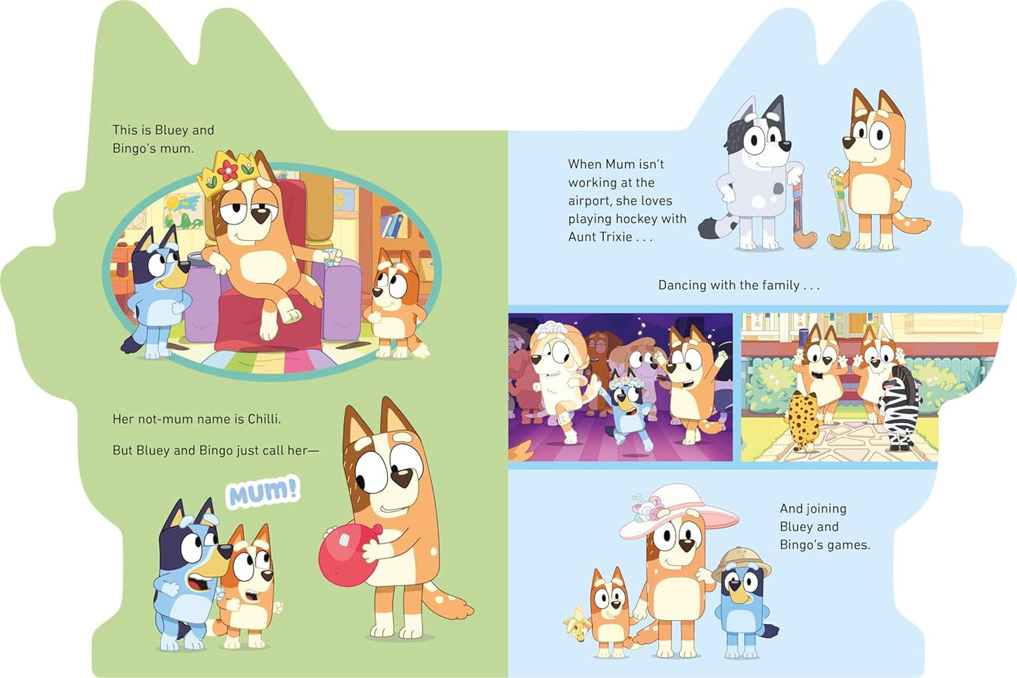 Bluey: All About Mum (Board Book)