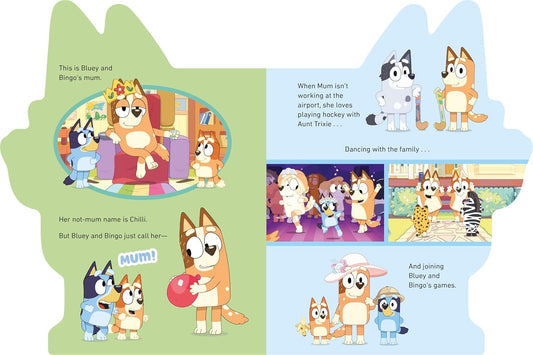 Bluey: All About Mum (Board Book)
