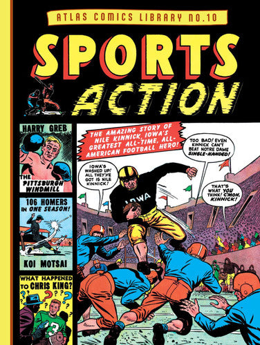 The Atlas Comics Library No. 10 Sports Action (Hardcover)