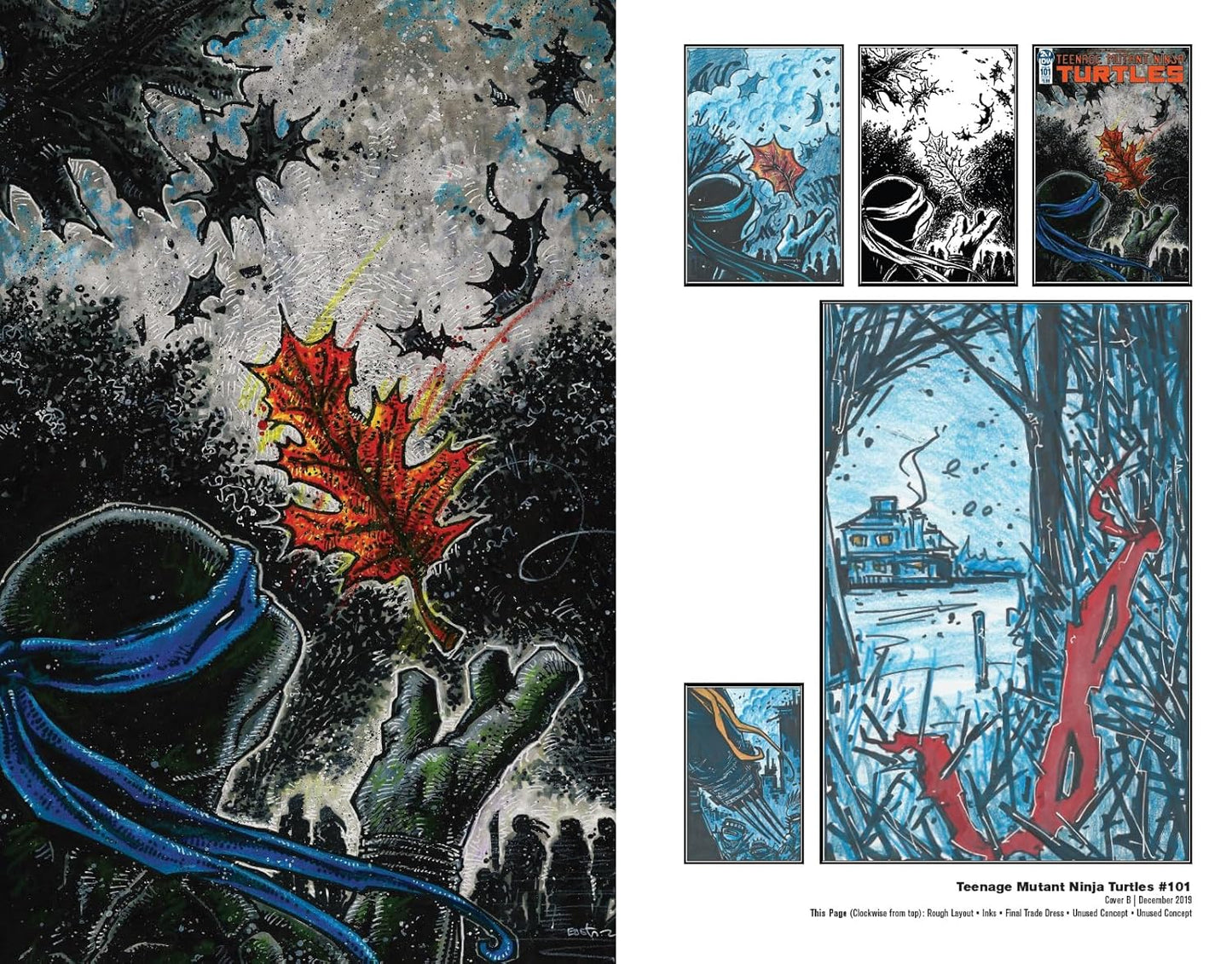 Teenage Mutant Ninja Turtles: The Kevin Eastman Covers (2019-2024) (Hardcover)