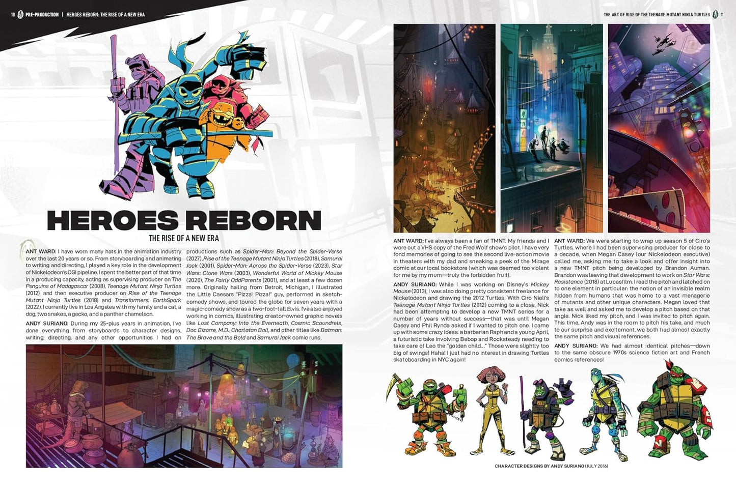 The Art of Rise of The Teenage Mutant Ninja Turtles (Hardcover)
