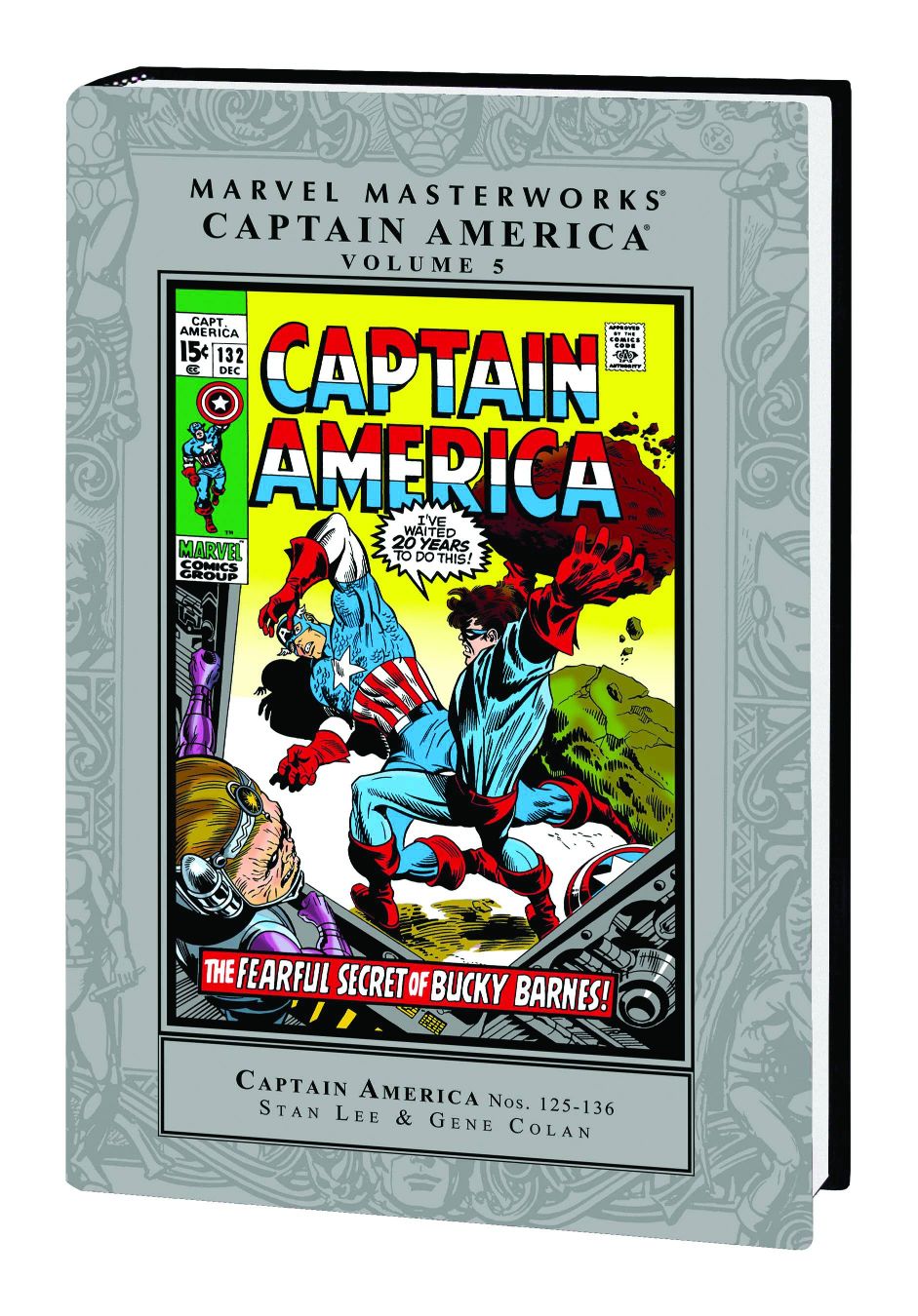 Marvel Masterworks: Captain America 5 (Hardcover)