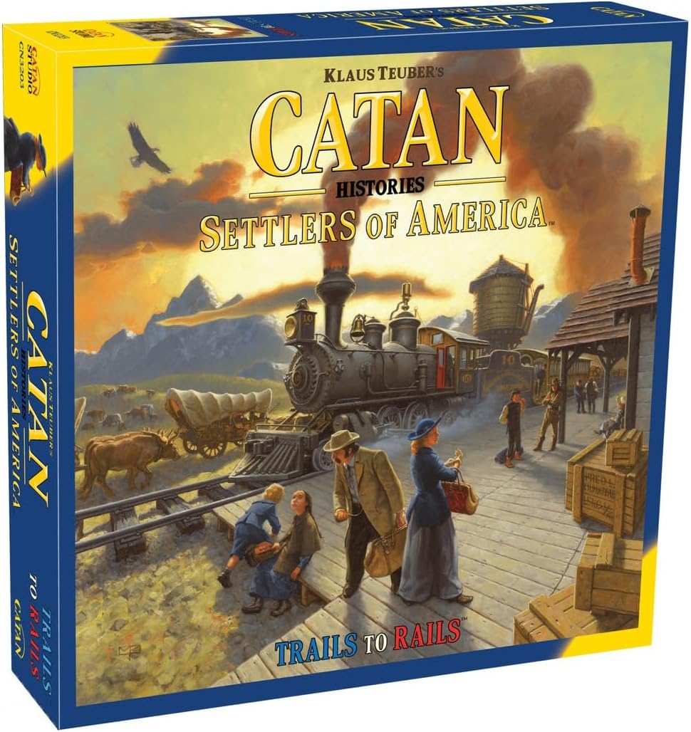 Catan Histories Settlers of America - Trails to Rails