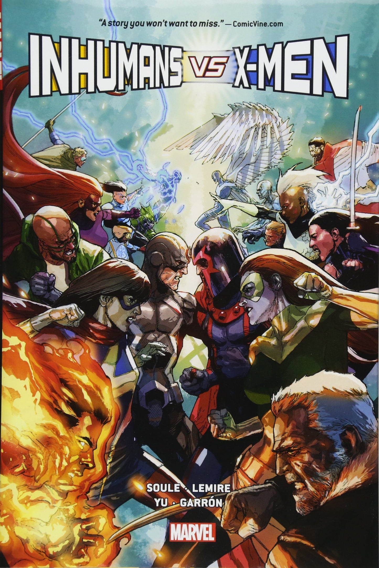 Inhumans vs. X-Men (Hardcover)