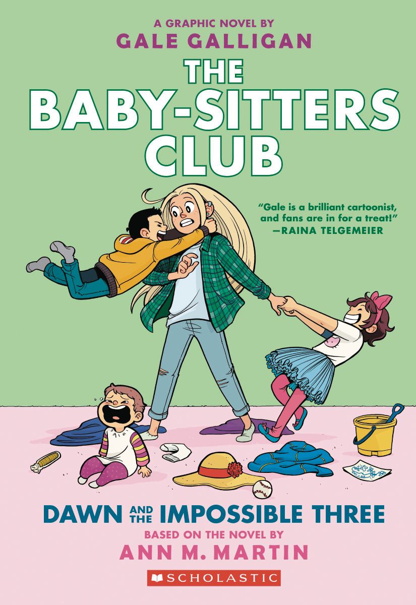Dawn and the Impossible Three (The Baby-Sitters Club 5)